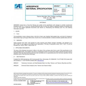SAE AMS4964D