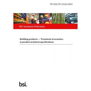 BS PD CEN/TR 15226:2025