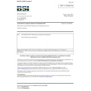 BS PD IEC TS 60255-216-1:2025