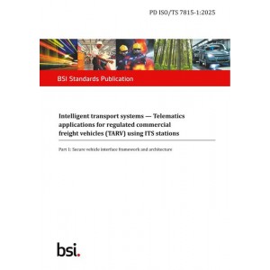 BS PD ISO/TS 7815-1:2025